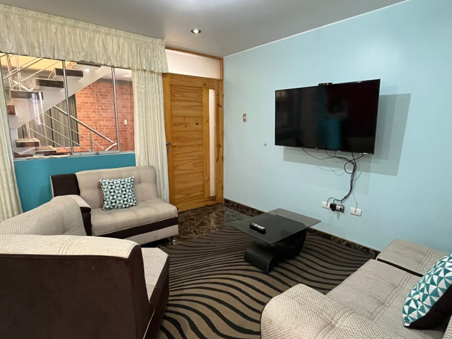 Departamento amoblado en el Jirón Costa Rica