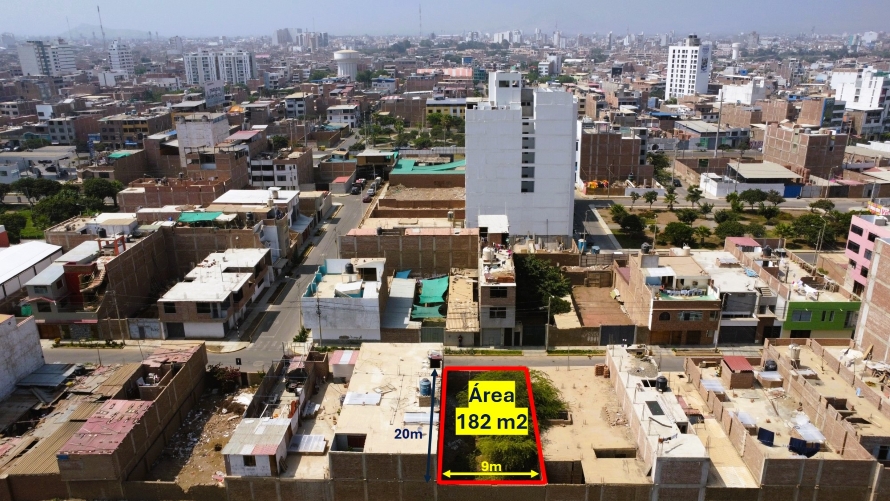 Terreno en la Urbanización Natasha a pasos del Mall