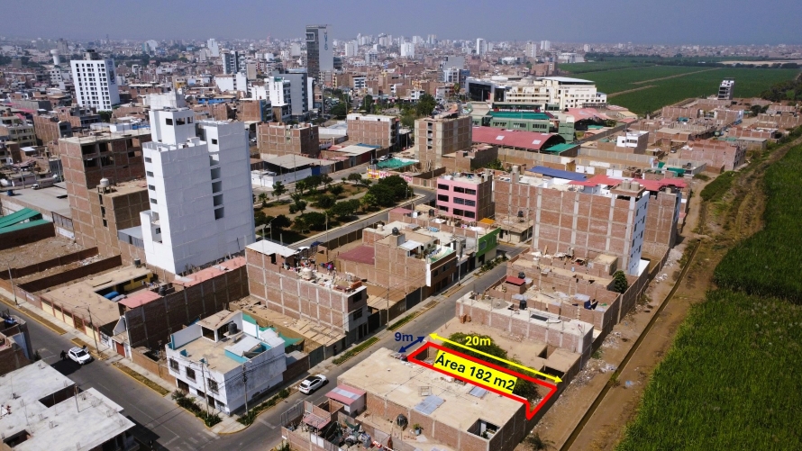 Terreno en la Urbanización Natasha a pasos del Mall